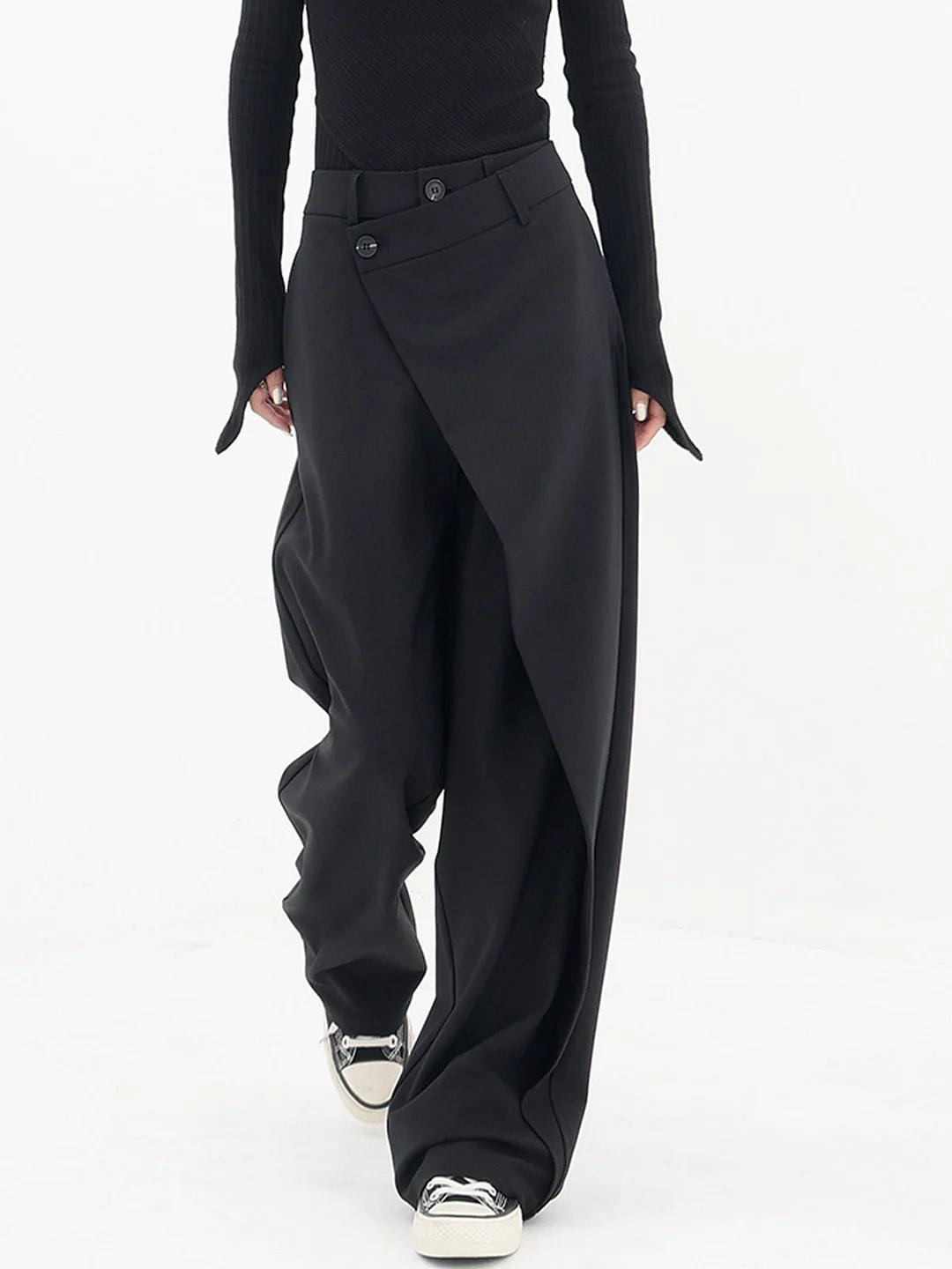 Miriam | Asymmetrical Baggy Pants
