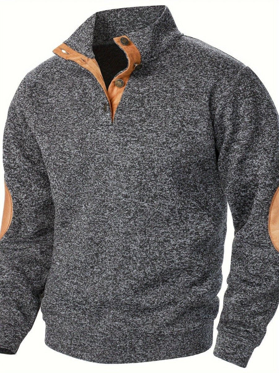 Leonard™ | Buttoned-Down Luxe Sweater