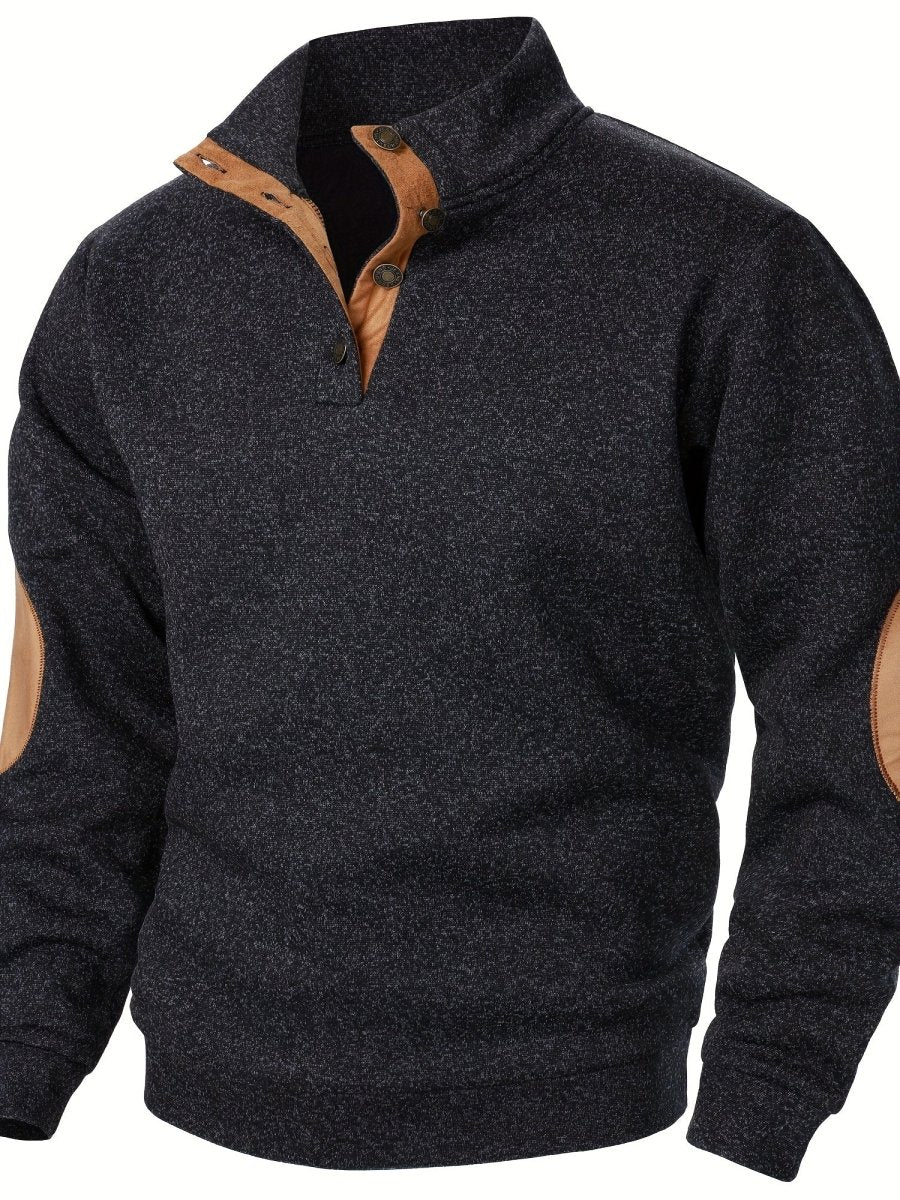 Leonard™ | Buttoned-Down Luxe Sweater