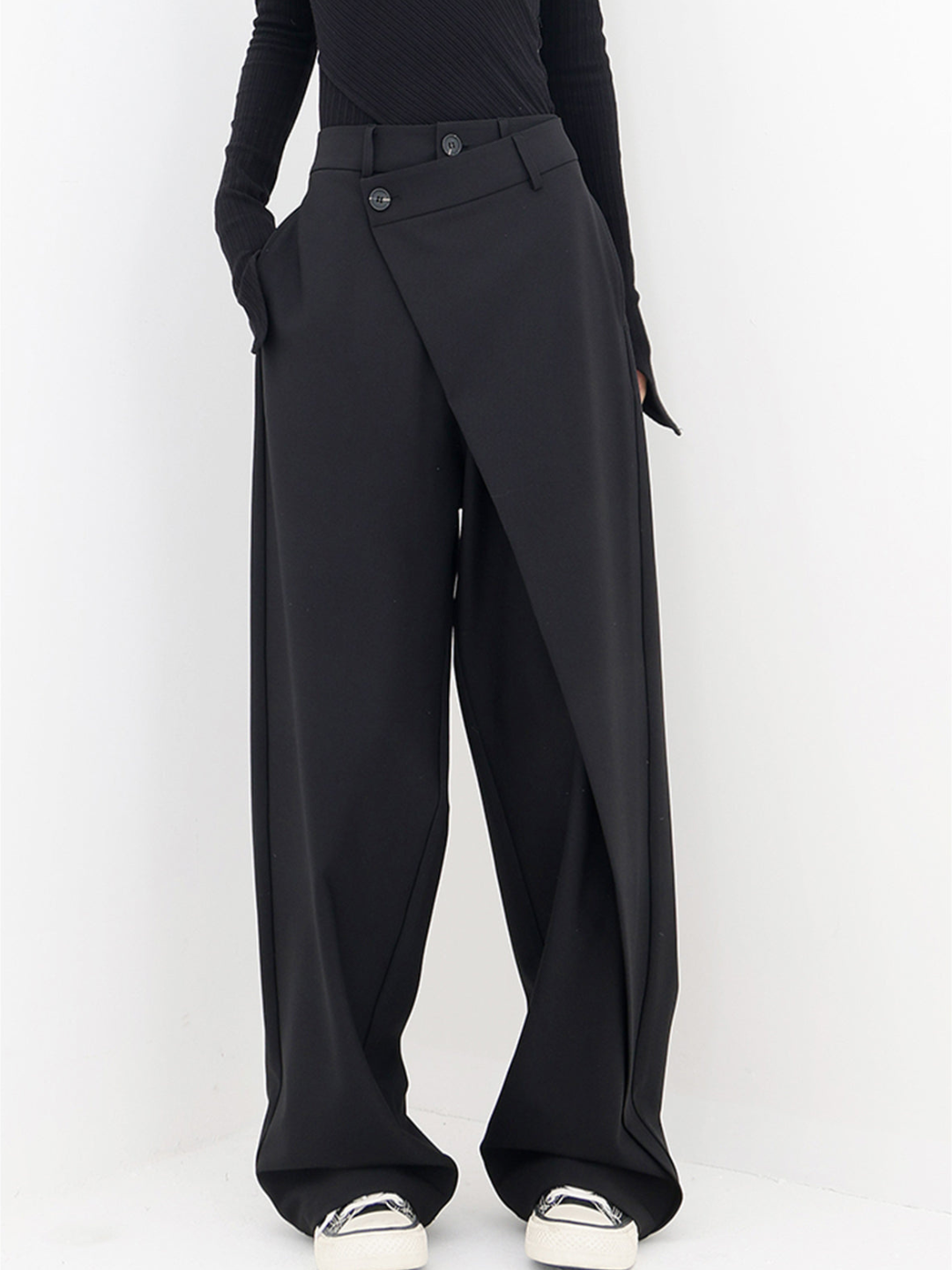 Miriam | Asymmetrical Baggy Pants
