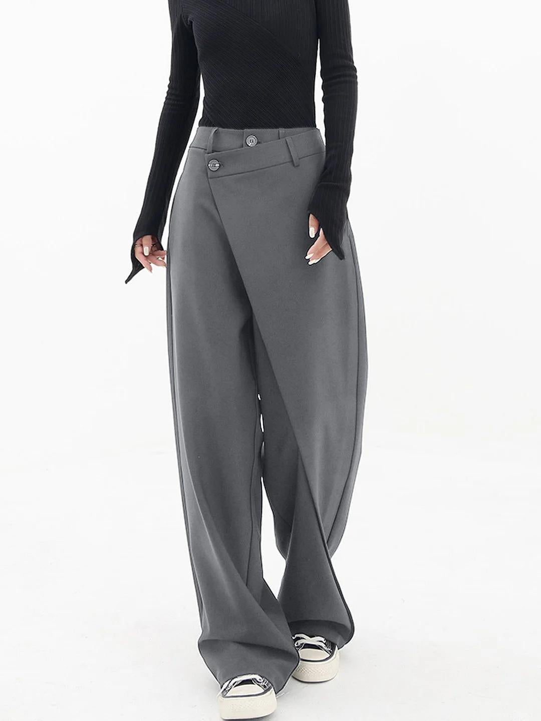 Miriam | Asymmetrical Baggy Pants