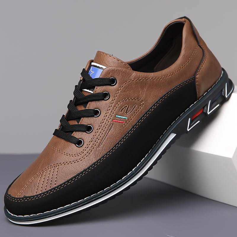 Jake - Ergonomic Leather Shoes with Adjustable Lace